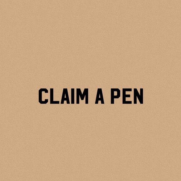 Claim Pens- Handmade Beaded Unique Ballpoint Black Ink Stationery - Picture 1 of 1
